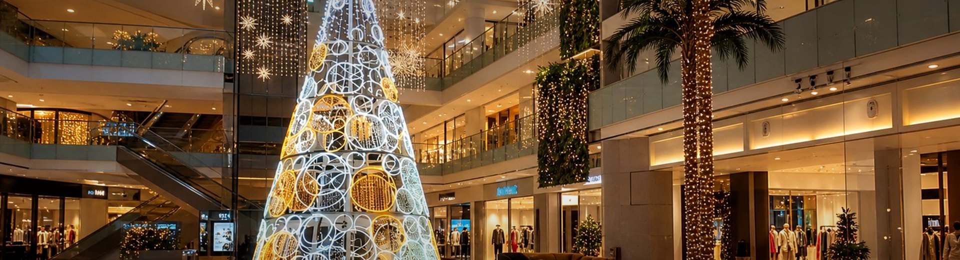 Shopping Mall Christmas Decoration Solutions