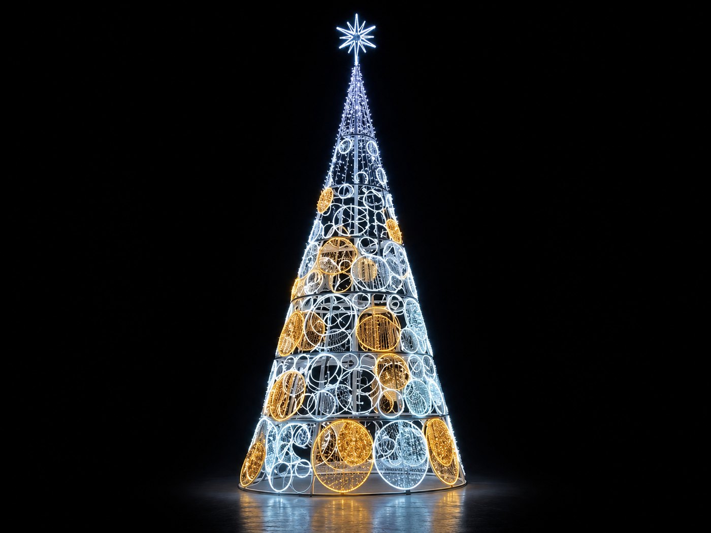 Commercial Cone Christmas Tree Light OB-SDS-26012